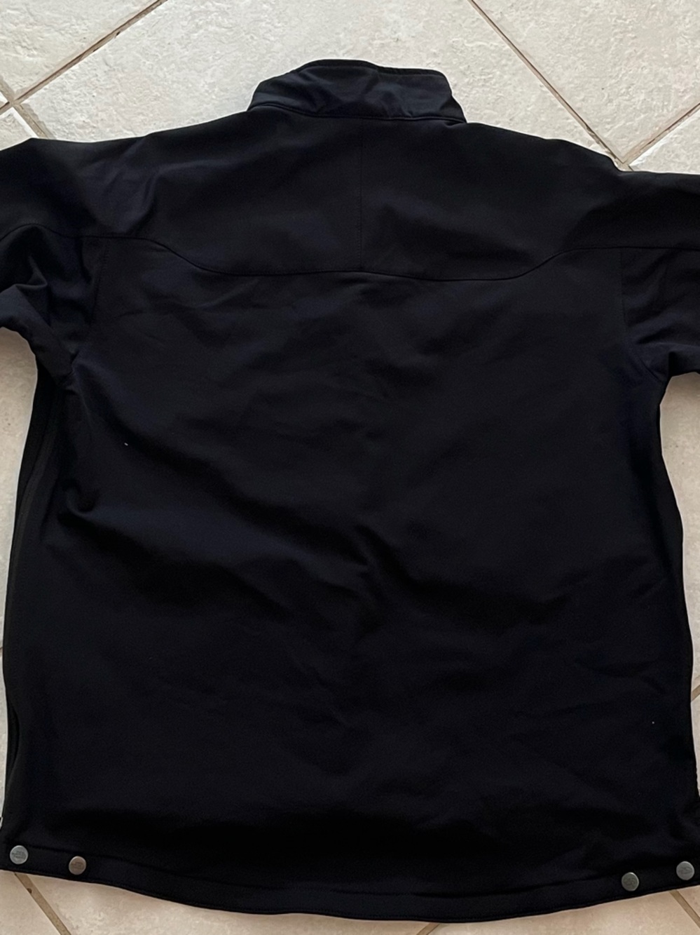 Mens The North Face black Polyester Fleece lined full zip Tactile Jacket - Picture 5 of 13